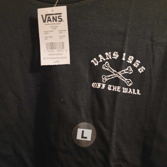 3/$30 Vans NWT short sleeve T youth size large - Picture 4 of 4